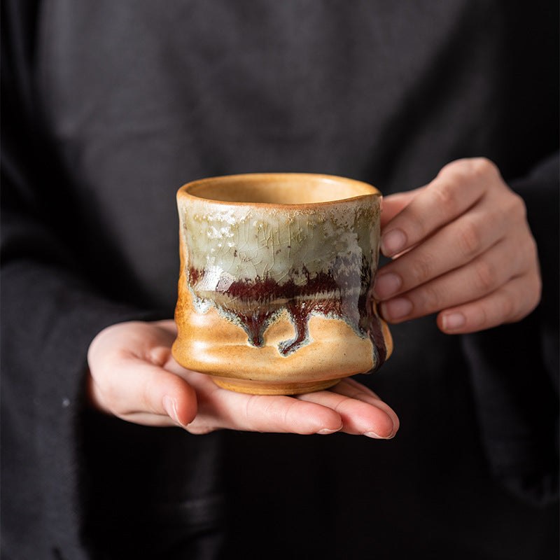 Handcrafted Rustic Glazed Cup