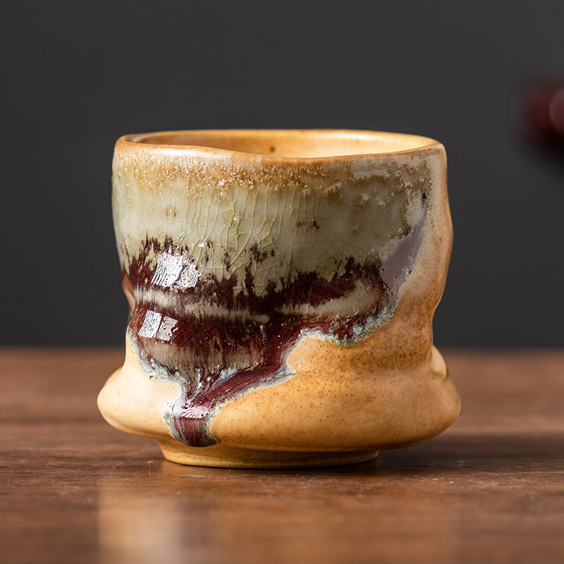 Handcrafted Rustic Glazed Cup