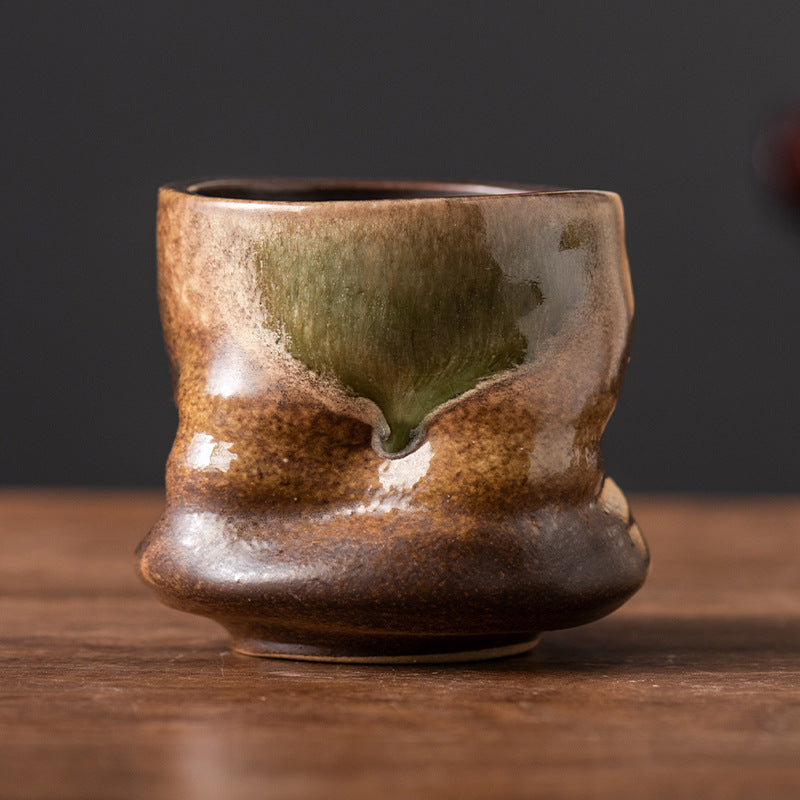 Handcrafted Rustic Glazed Cup