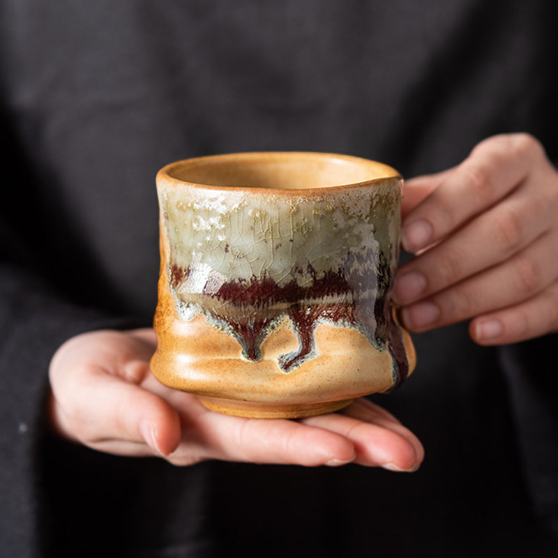 Handcrafted Rustic Glazed Cup