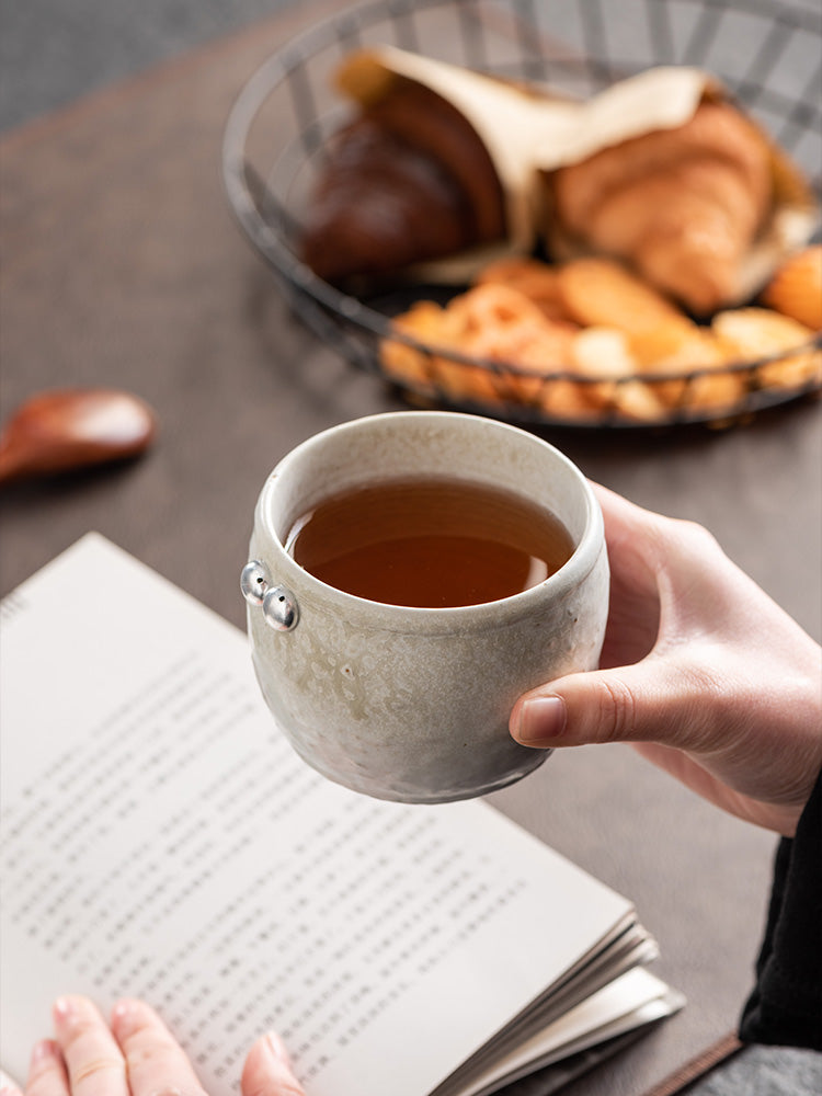 Silver Bead Cup