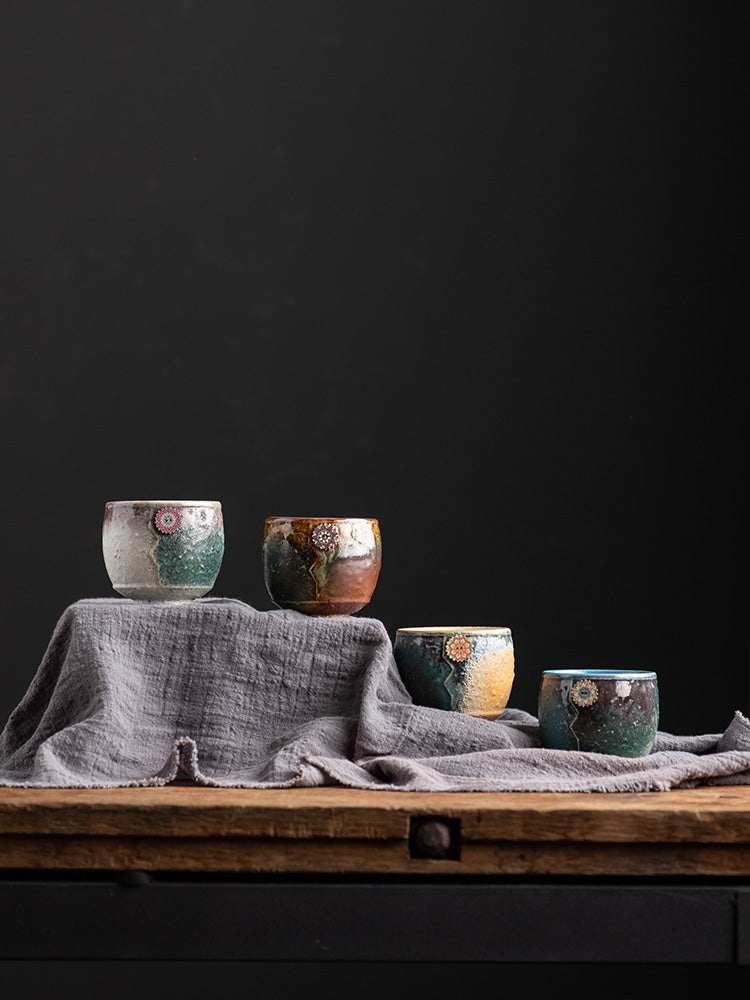 Rustic Kiln-Glazed Coffee Mug