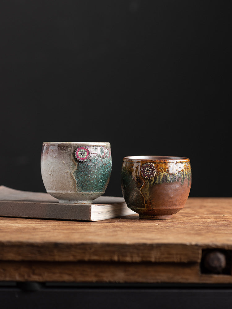 Rustic Kiln-Glazed Coffee Mug