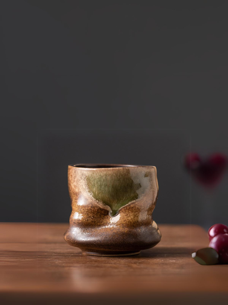 Handcrafted Rustic Glazed Cup